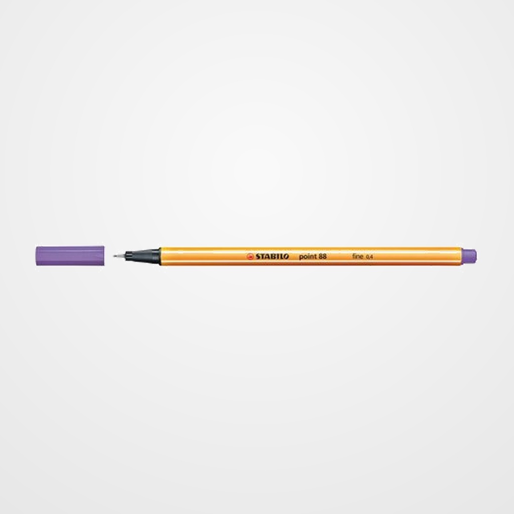 ROTULADOR FIBRA STABILO POINT 88  LILA