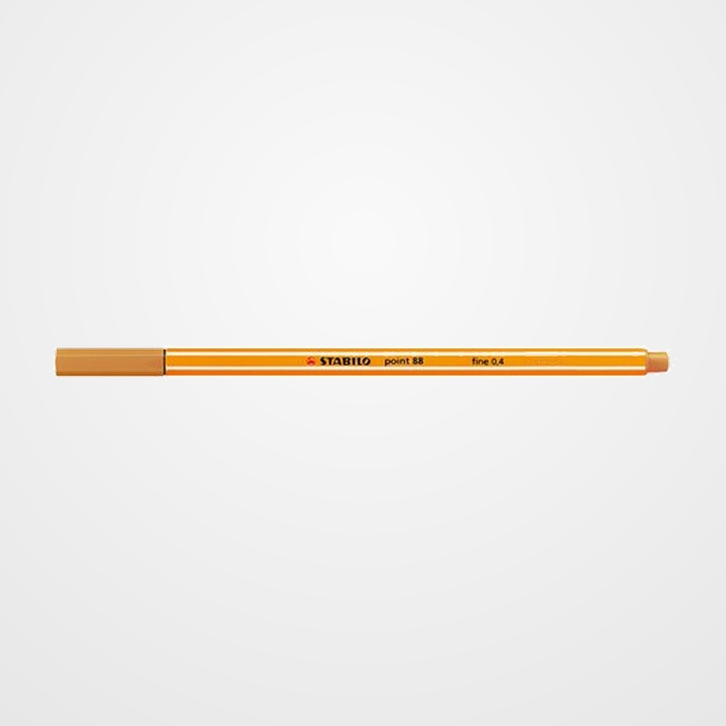 ROTULADOR FIBRA STABILO POINT 88  OCRE OSCURO