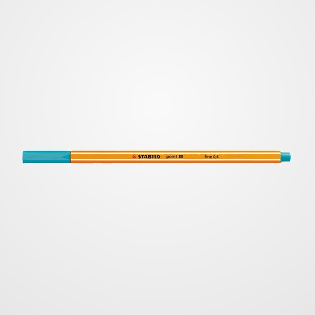 ROTULADOR FIBRA STABILO POINT 88  TURQUESA