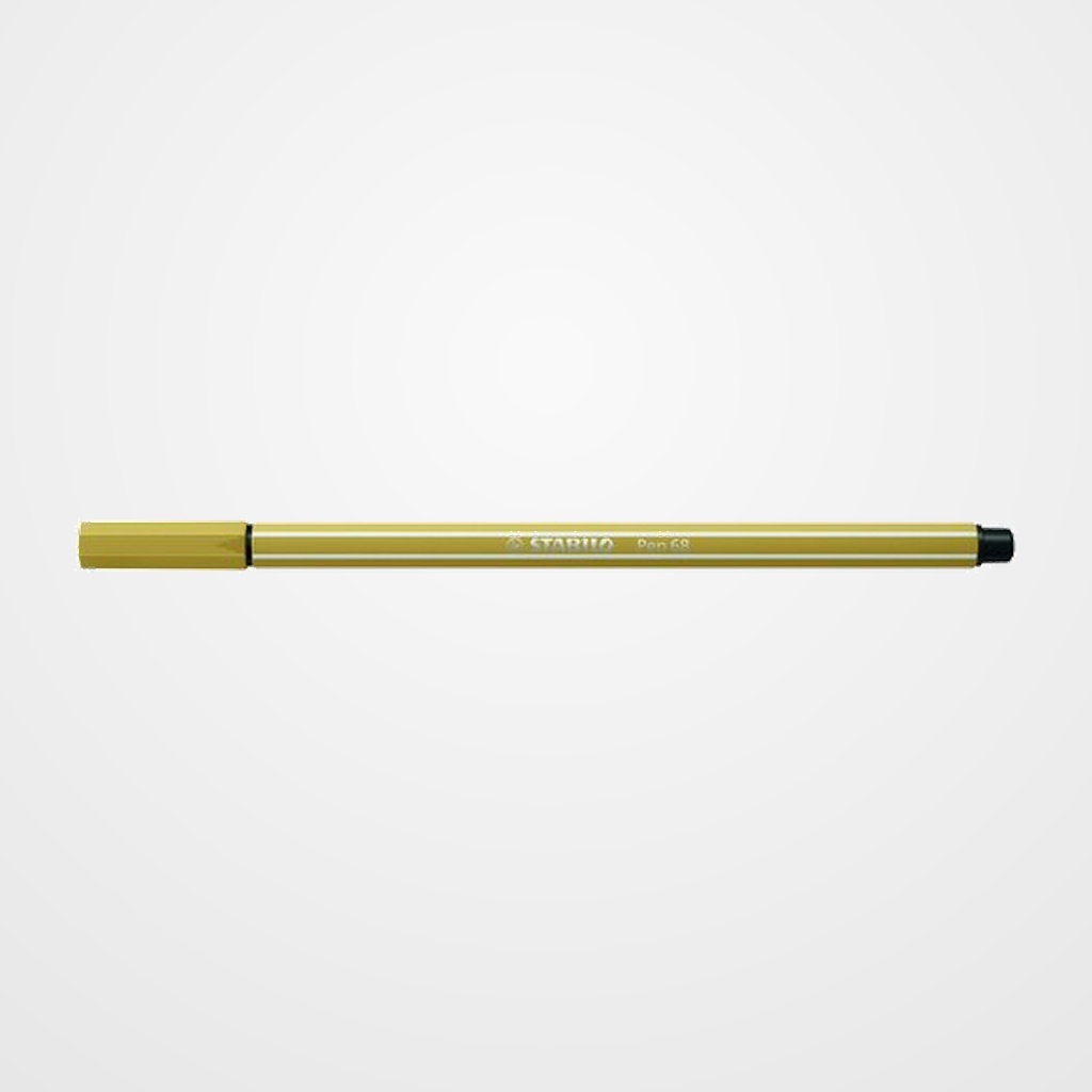 ROTULADOR FIBRA STABILO PEN 68  CAQUI