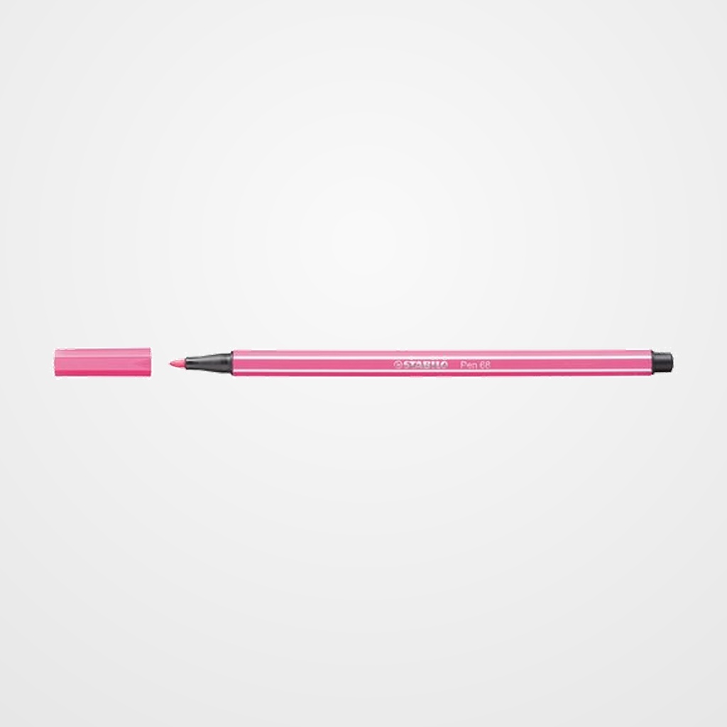 ROTULADOR FIBRA STABILO PEN 68  MALVA