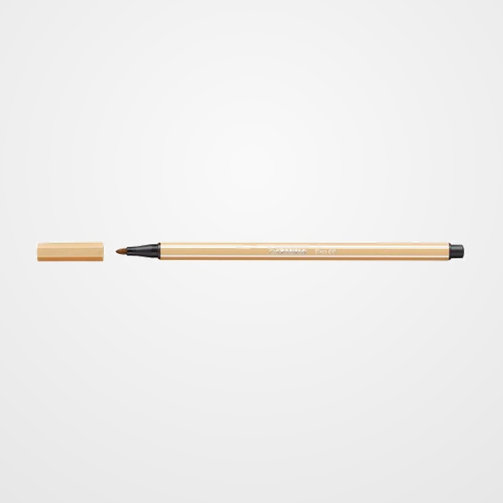 ROTULADOR FIBRA STABILO PEN 68  OCRE CLARO