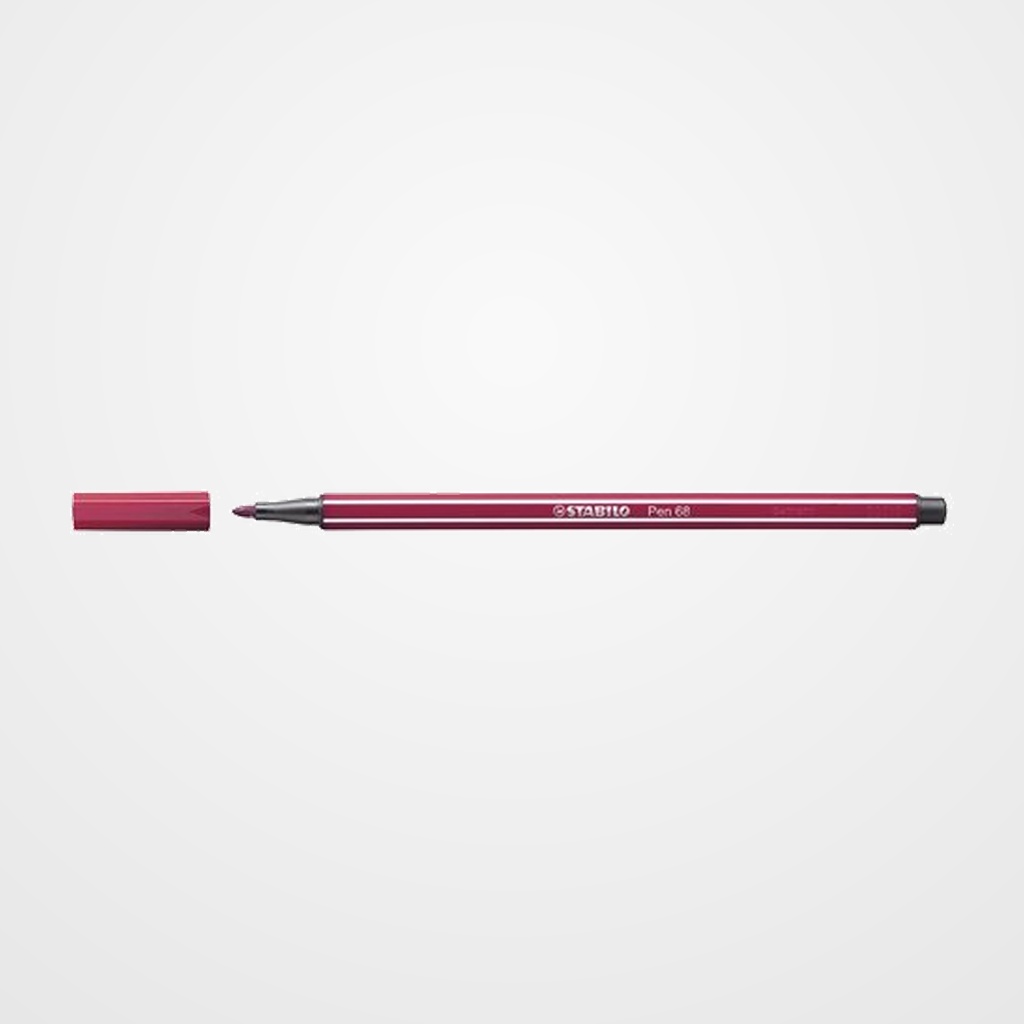 ROTULADOR FIBRA STABILO PEN 68  PURPURA