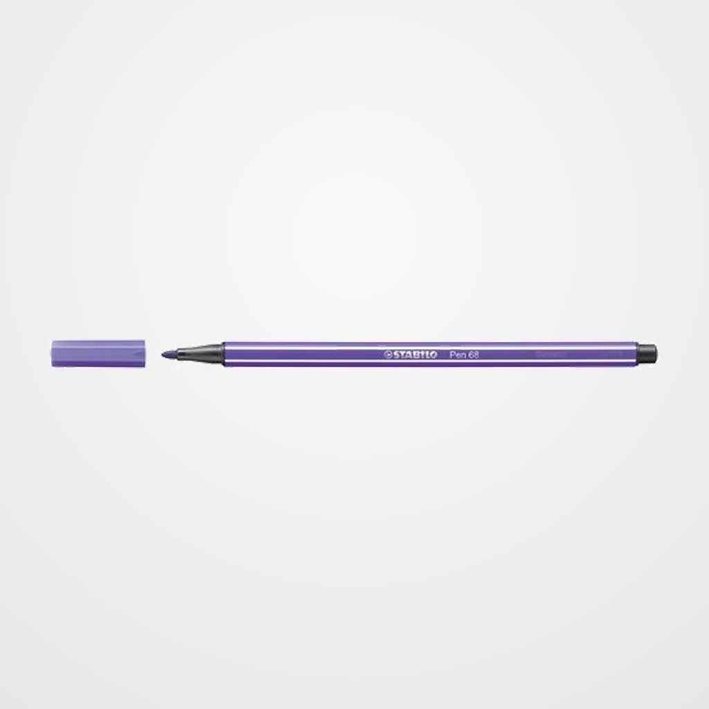 ROTULADOR FIBRA STABILO PEN 68  VIOLETA