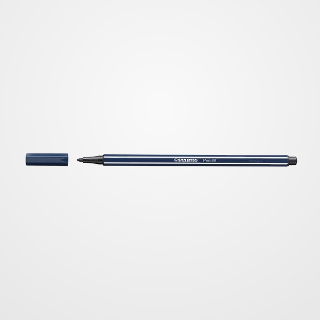 ROTULADOR FIBRA STABILO PEN 68 GRIS PAYNE