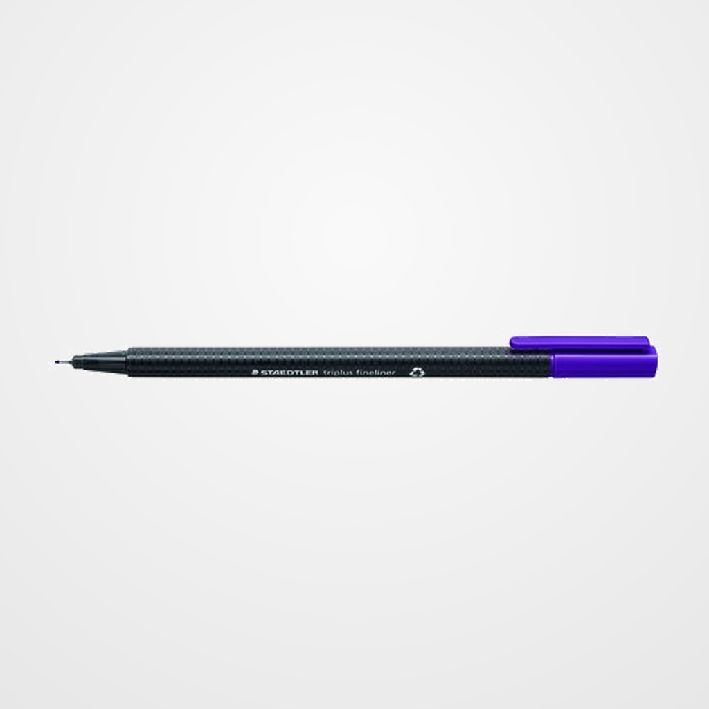 ROTULADOR FIBRA STAEDTLER  334 TRIPLUS FINELINER   VIOLETA