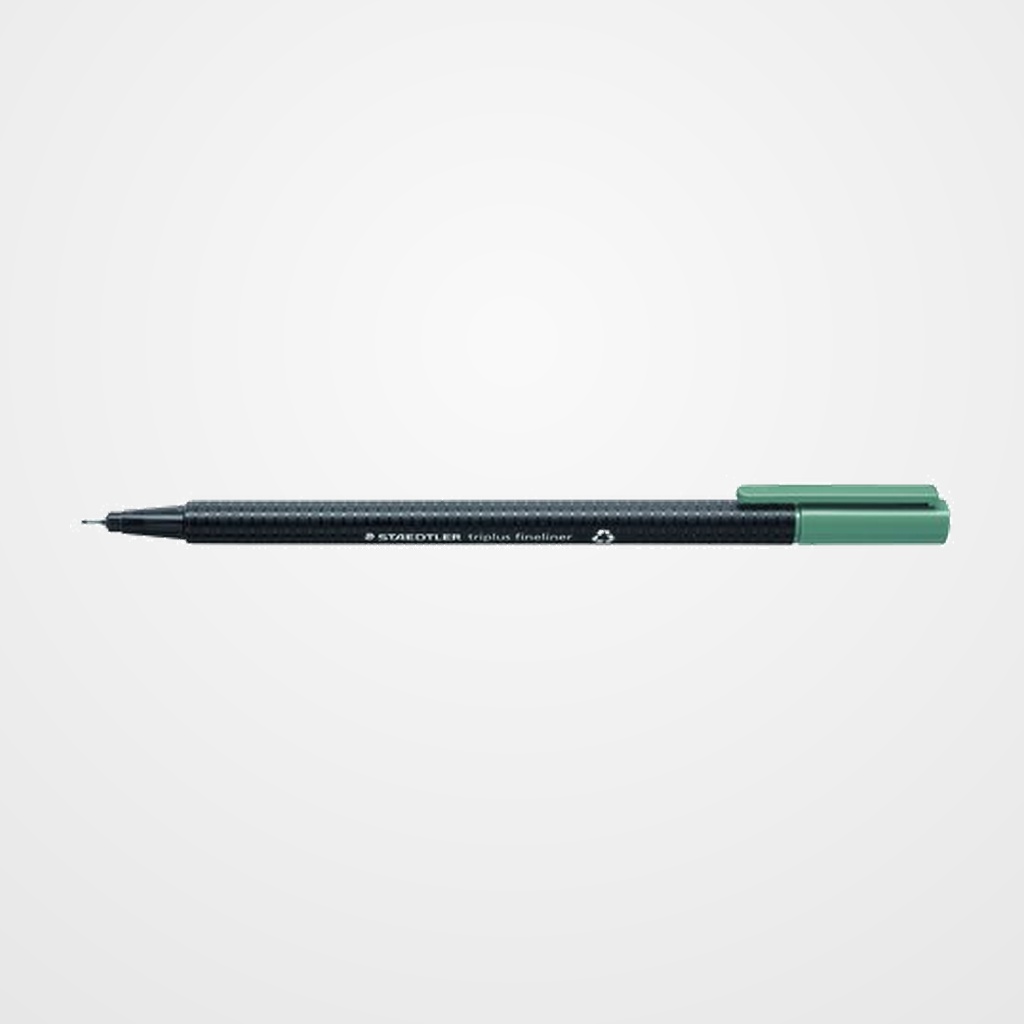 ROTULADOR FIBRA STAEDTLER  334 TRIPLUS FINELINER GRIS CALIDO