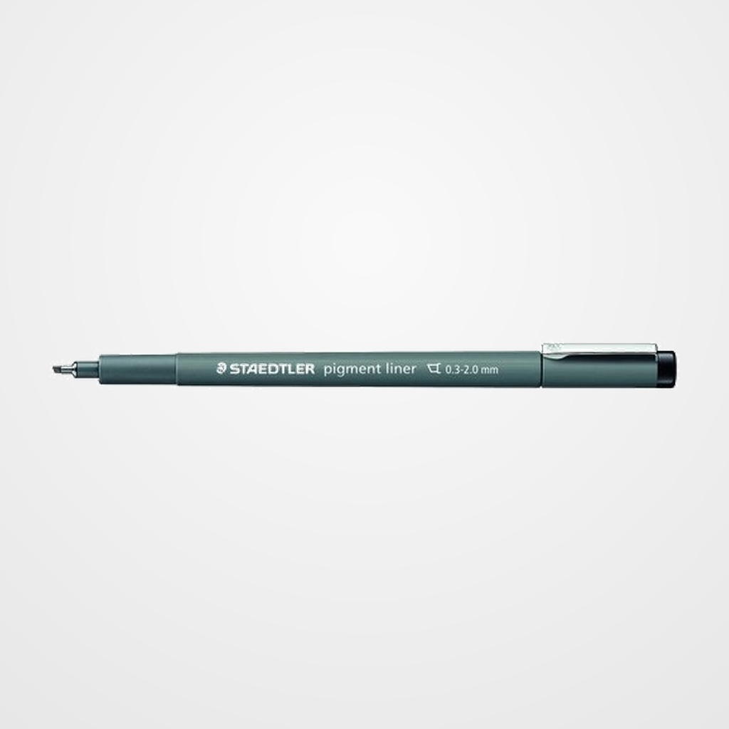 ROTULADOR CALIBRADO STAEDTLER 308 PIGMENT LINER 0,3-2,0 mm PUNTA BISELADA