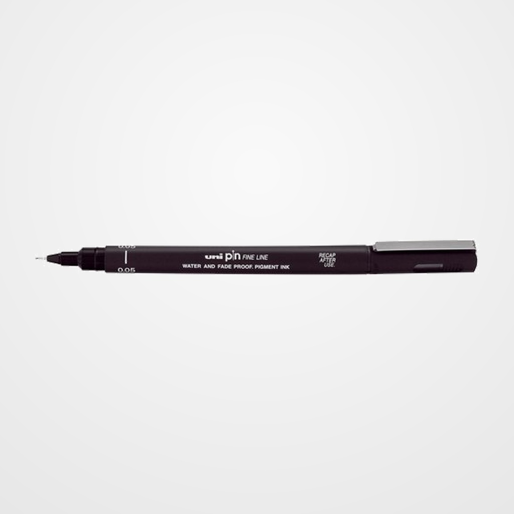 ROTULADOR CALIBRADO UNI-BALL PIN 0,5 mm NEGRO