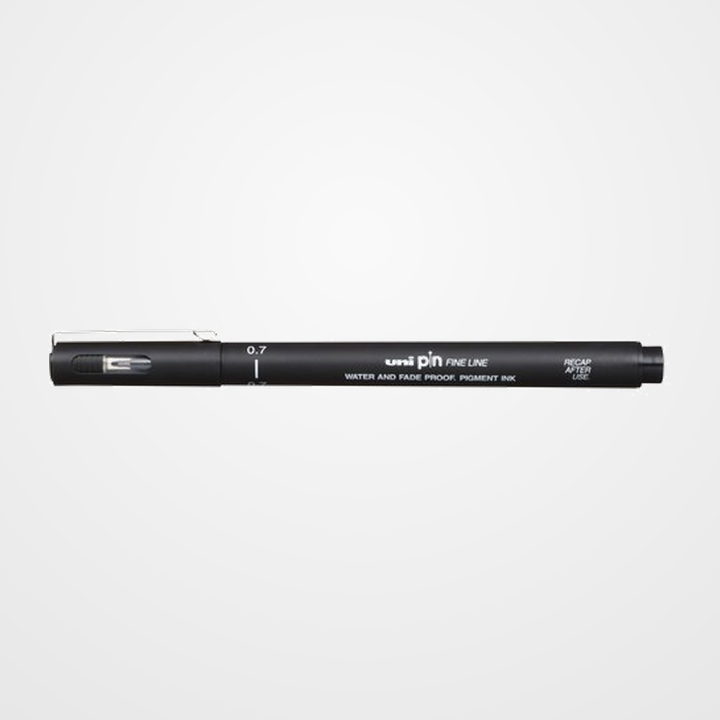 ROTULADOR CALIBRADO UNI-BALL PIN 0,7 mm NEGRO