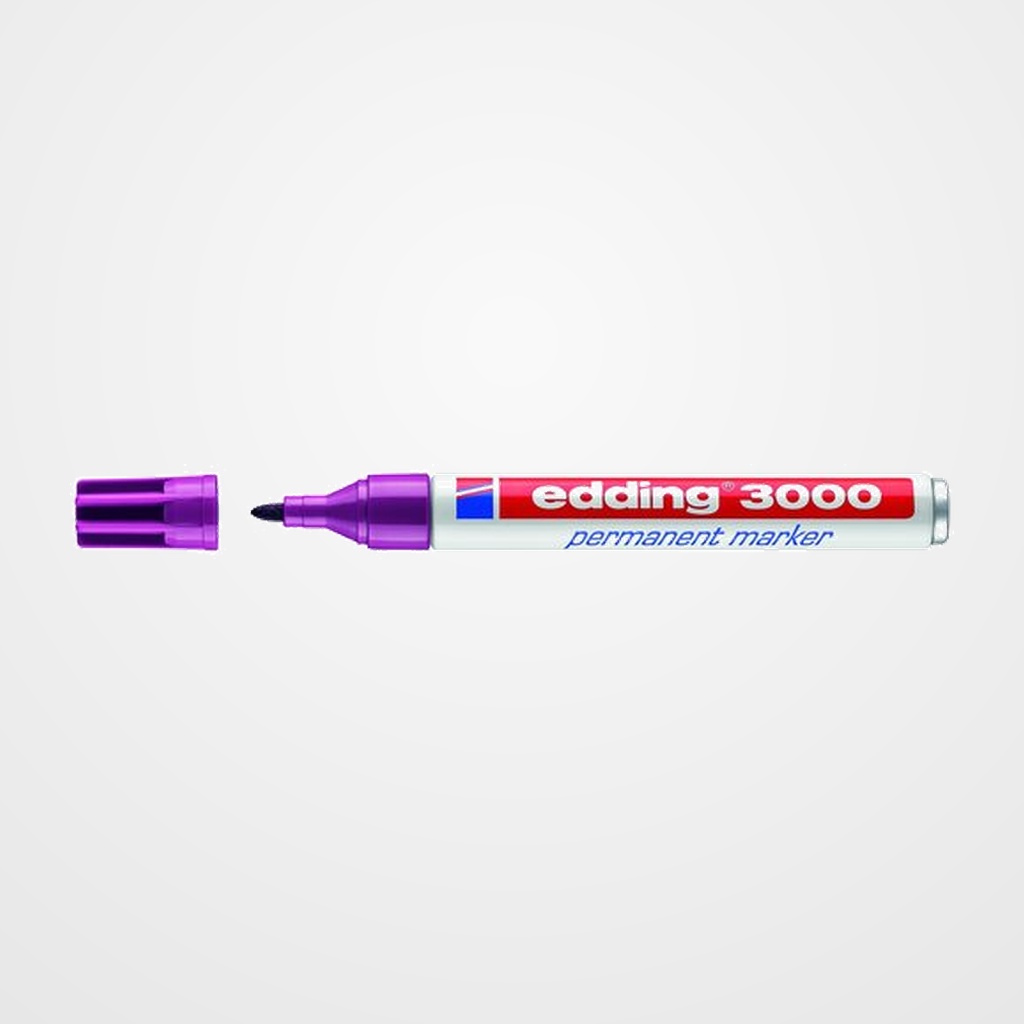 MARCADOR PERMANENTE EDDING 3000 CONICO  MAGENTA