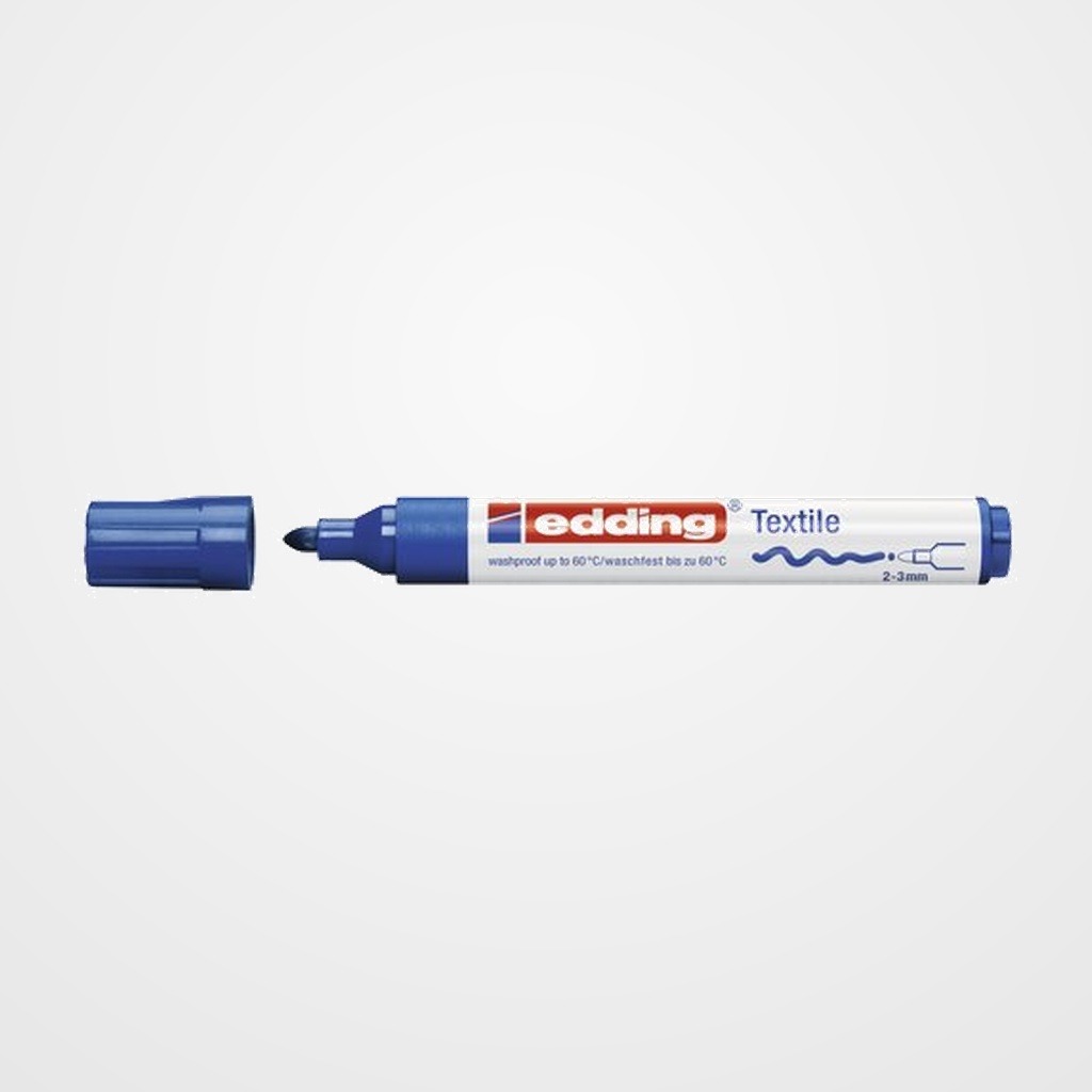 MARCADOR TEXTIL EDDING 4500  AZUL