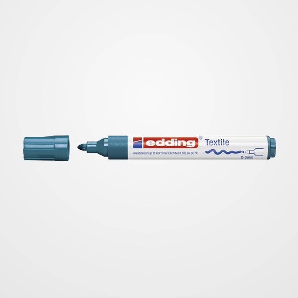 MARCADOR TEXTIL EDDING 4500  AZUL ORIENTAL