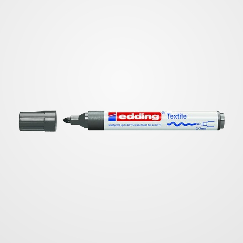 MARCADOR TEXTIL EDDING 4500  GRIS