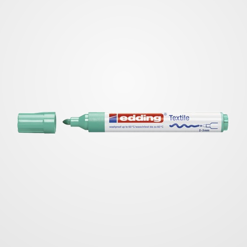 MARCADOR TEXTIL EDDING 4500  VERDE PALIDO