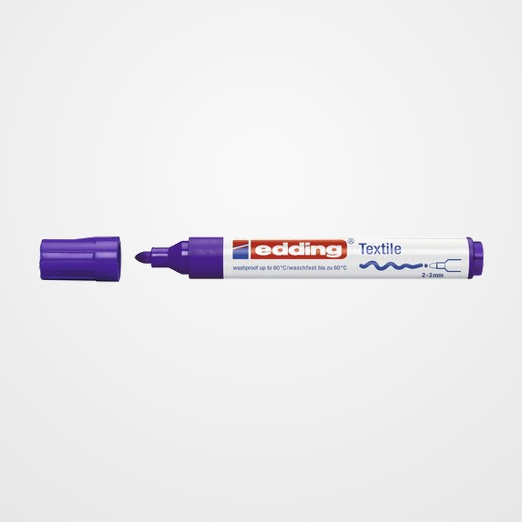 MARCADOR TEXTIL EDDING 4500  VIOLETA