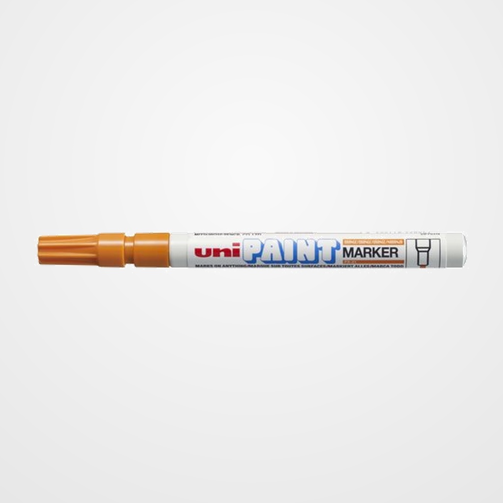 MARCADOR T.OPACA PERM. UNI-BALL PAINT MARKER 0,8 (PX-21)  NARANJA