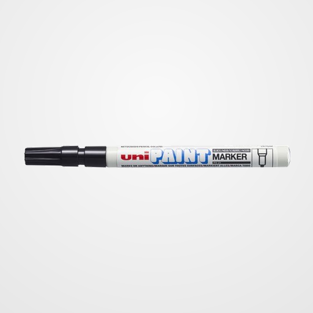 MARCADOR T.OPACA PERM. UNI-BALL PAINT MARKER 0,8 (PX-21)  NEGRO