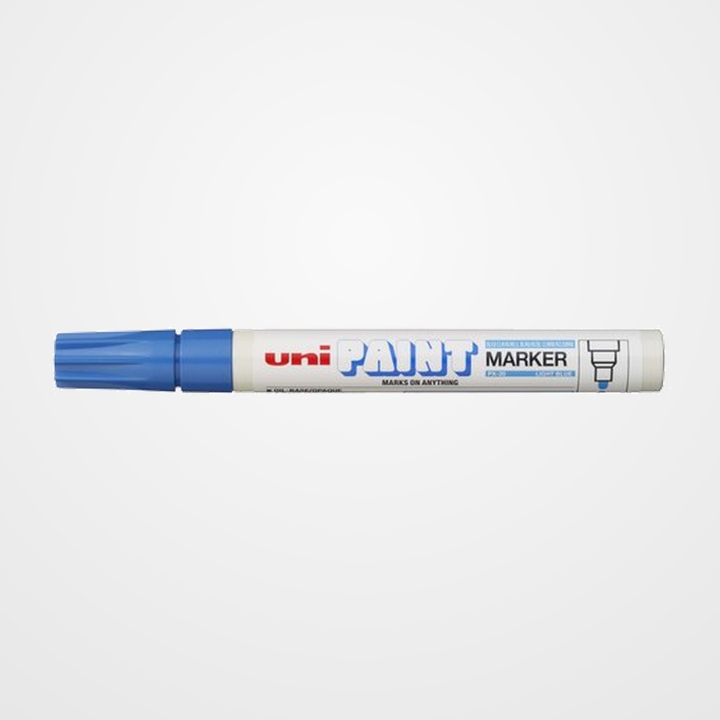 MARCADOR T.OPACA PERM. UNI-BALL PAINT MARKER 2,2 (PX-20)  AZUL CLARO
