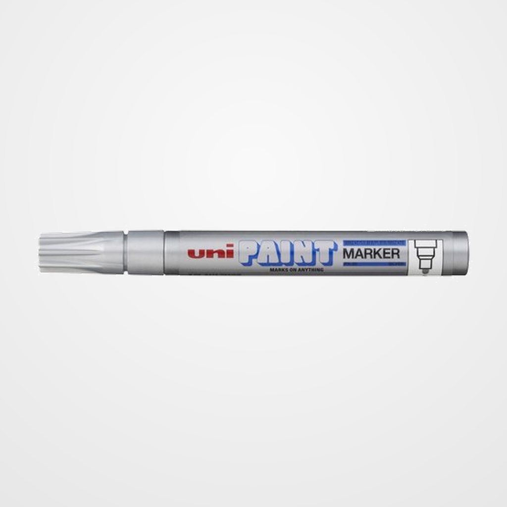 MARCADOR T.OPACA PERM. UNI-BALL PAINT MARKER 2,2 (PX-20)  PLATA