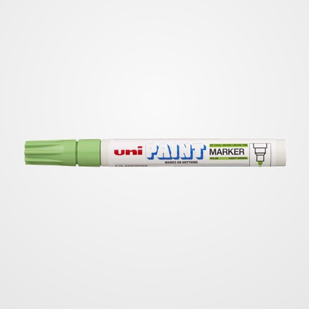 MARCADOR T.OPACA PERM. UNI-BALL PAINT MARKER 2,2 (PX-20)  VERDE CLARO