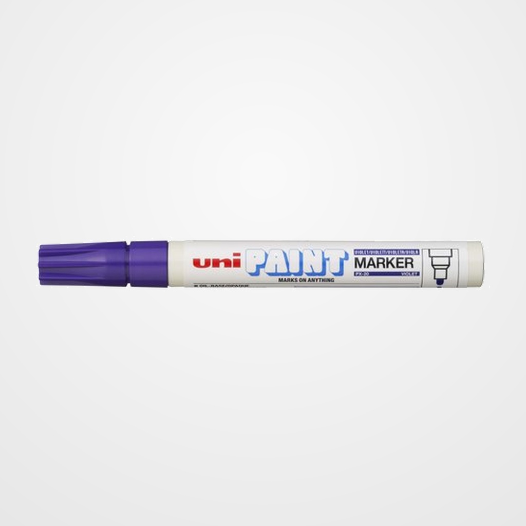 MARCADOR T.OPACA PERM. UNI-BALL PAINT MARKER 2,2 (PX-20)  VIOLETA