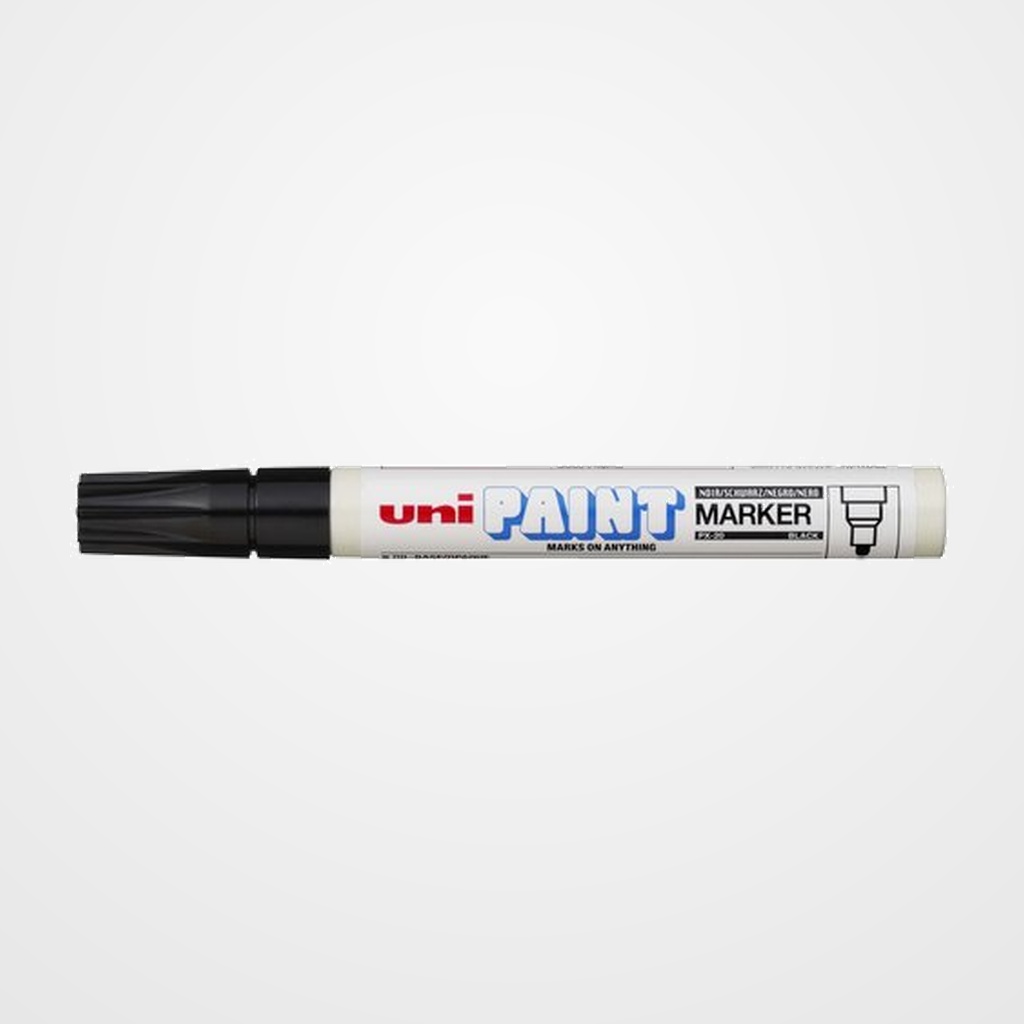 MARCADOR T.OPACA PERM. UNI-BALL PAINT MARKER 2,2 (PX-20) NEGRO