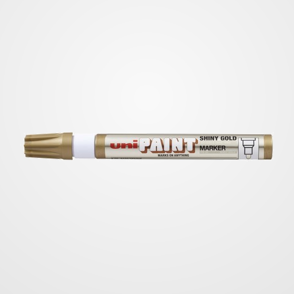 MARCADOR T.OPACA PERM. UNI-BALL PAINT MARKER 2,2 (PX-20 SHINY)  ORO