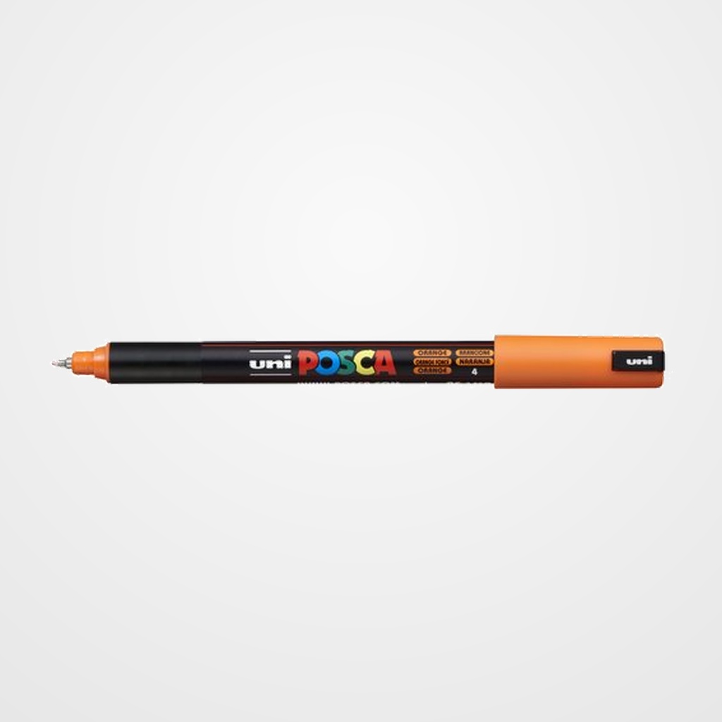 MARCADOR T.OPACA NO PERM. UNI POSCA  0,7 EF (PC-1MR)  NARANJA