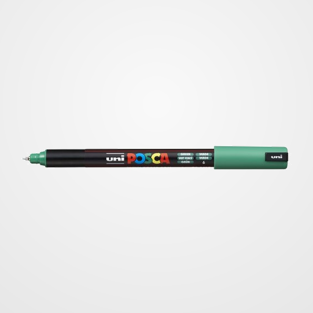 MARCADOR T.OPACA NO PERM. UNI POSCA  0,7 EF (PC-1MR)  VERDE