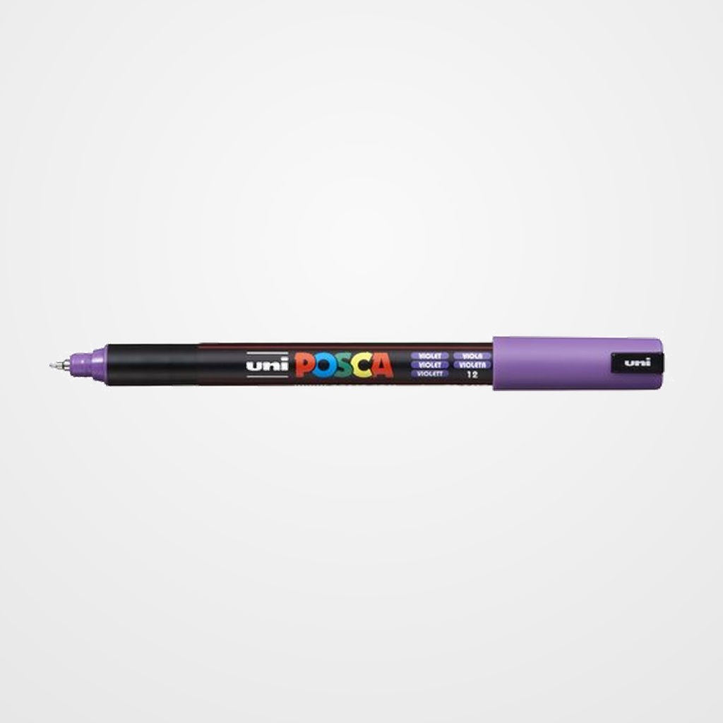 MARCADOR T.OPACA NO PERM. UNI POSCA  0,7 EF (PC-1MR)  VIOLETA