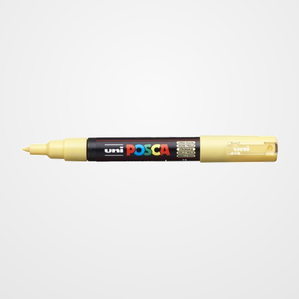 MARCADOR T.OPACA NO PERM. UNI POSCA  0,7 F (PC-1M)  AMARILLO PAJIZO