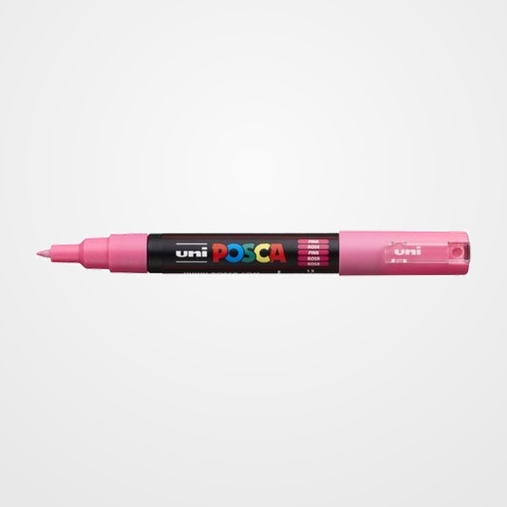 MARCADOR T.OPACA NO PERM. UNI POSCA  0,7 F (PC-1M)  ROSA