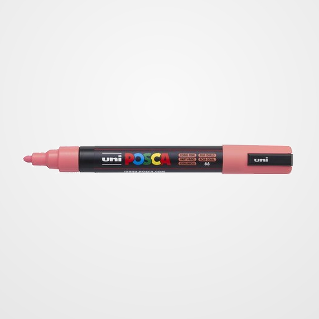 MARCADOR T.OPACA NO PERM. UNI POSCA  1,8 (PC-5M)  ROSA CORAL
