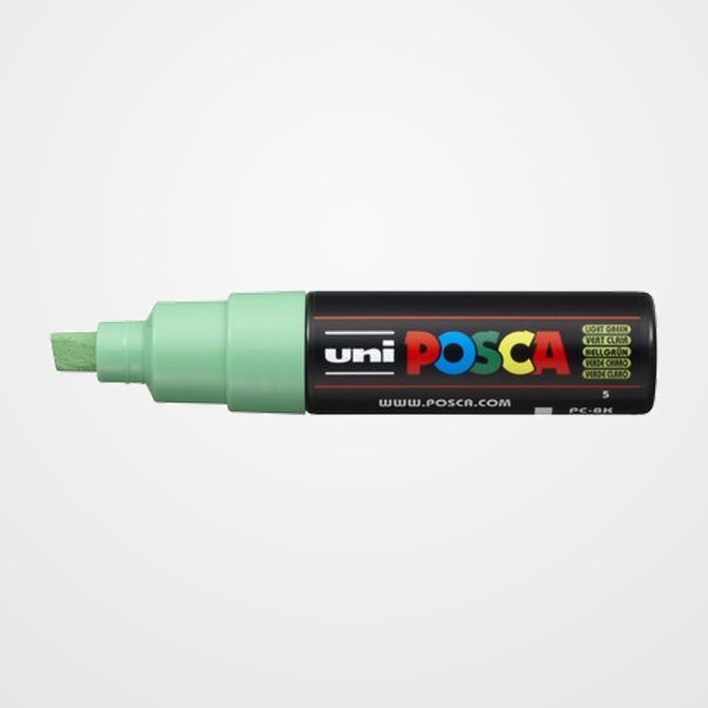 MARCADOR T.OPACA NO PERM. UNI POSCA  8,0 (PC-8K)  VERDE CLARO