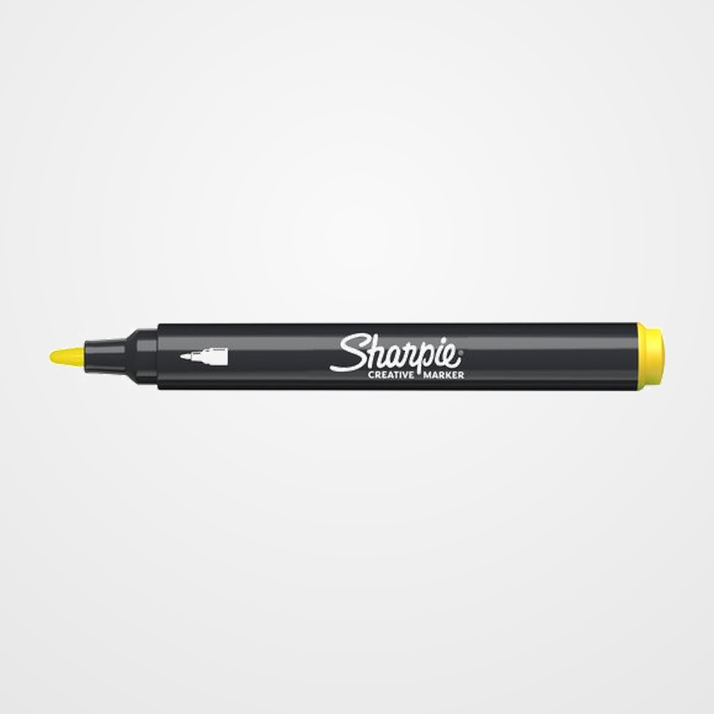 ROTULADOR SHARPIE CREATIVE ACRYLIC AMARILLO