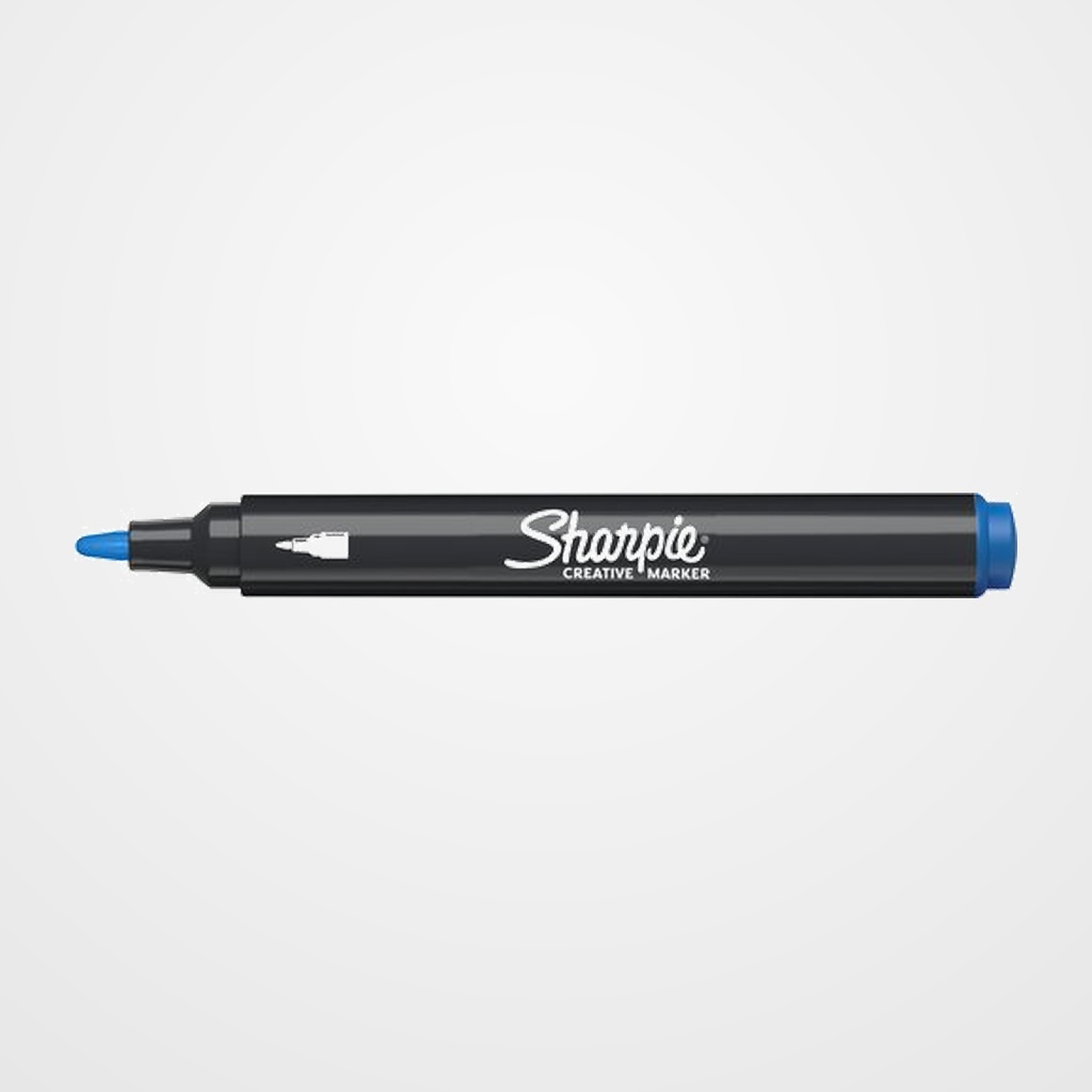 ROTULADOR SHARPIE CREATIVE ACRYLIC AZUL CIAN