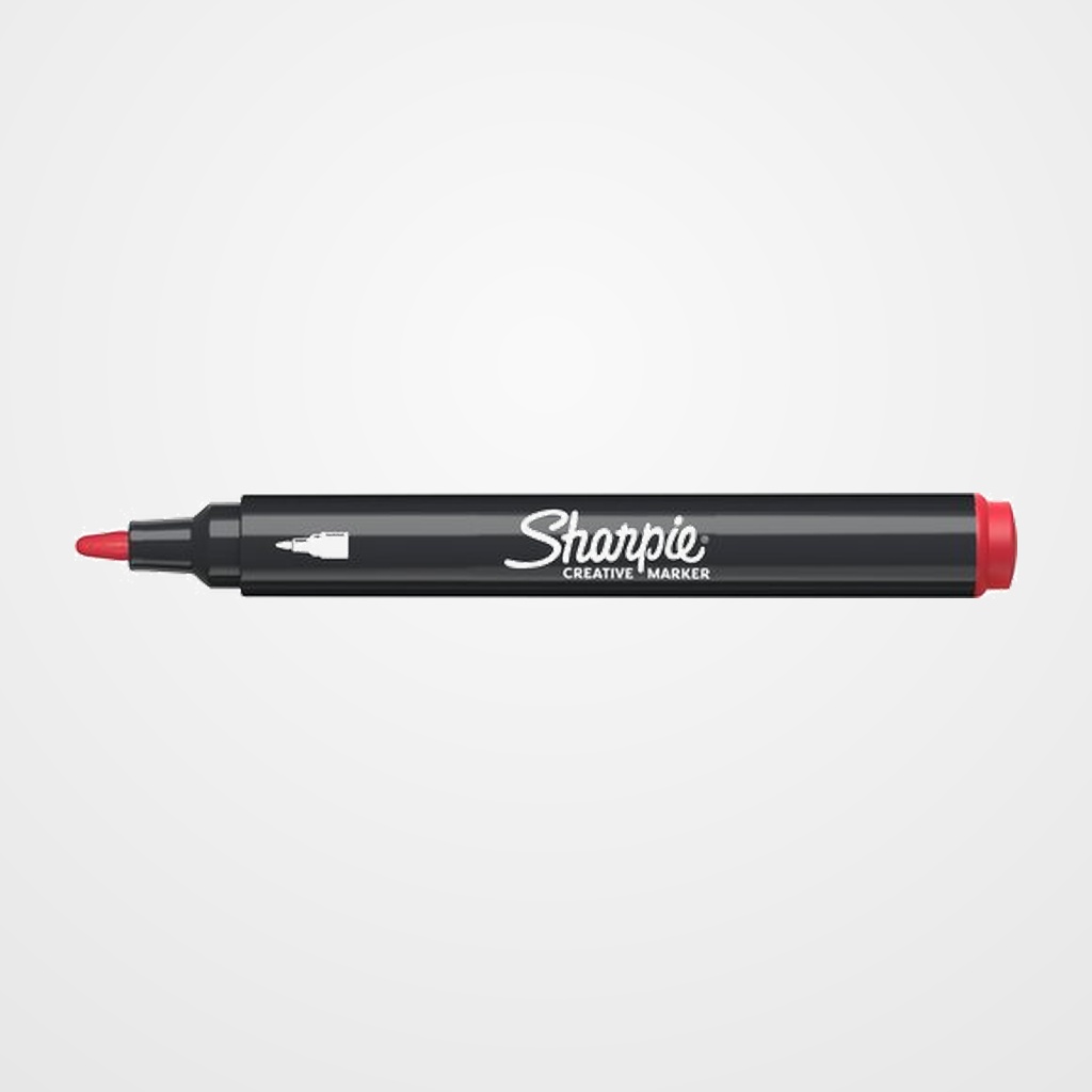 ROTULADOR SHARPIE CREATIVE ACRYLIC ROJO