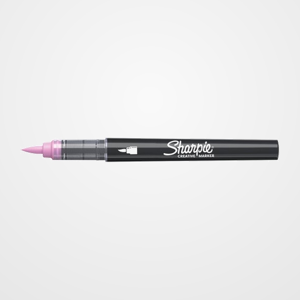 ROTULADOR SHARPIE CREATIVE ACRYLIC PUNTA PINCEL ROSA