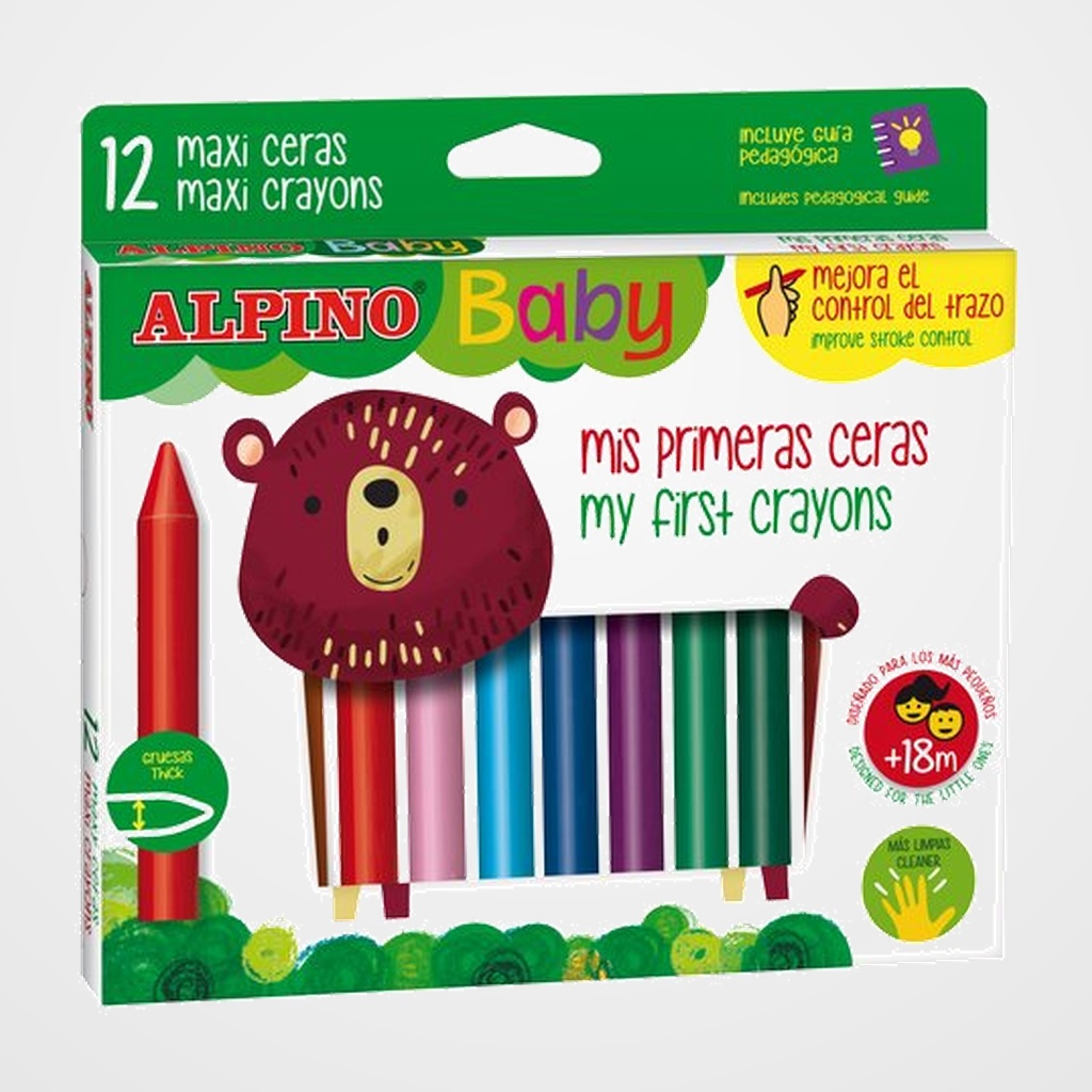 CERAS ALPINO BABY ESTUCHE DE 12