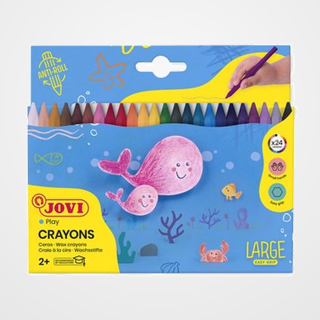 CERAS JOVI HEXAGONAL ESTUCHE DE 24