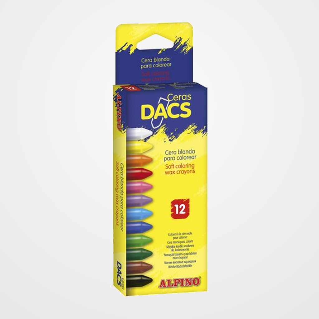 CERAS ALPINO DACS ESTUCHE de 12 SURTIDO