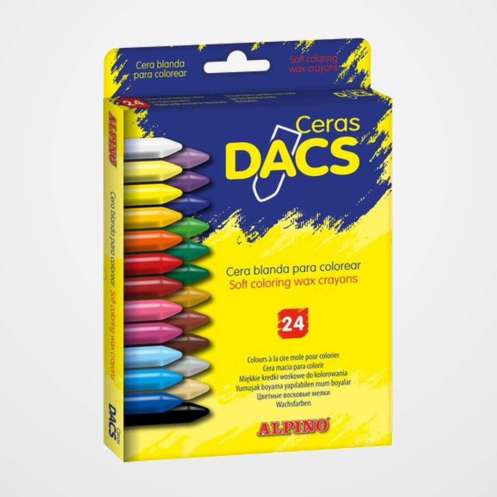 CERAS ALPINO DACS ESTUCHE de 24 SURTIDO