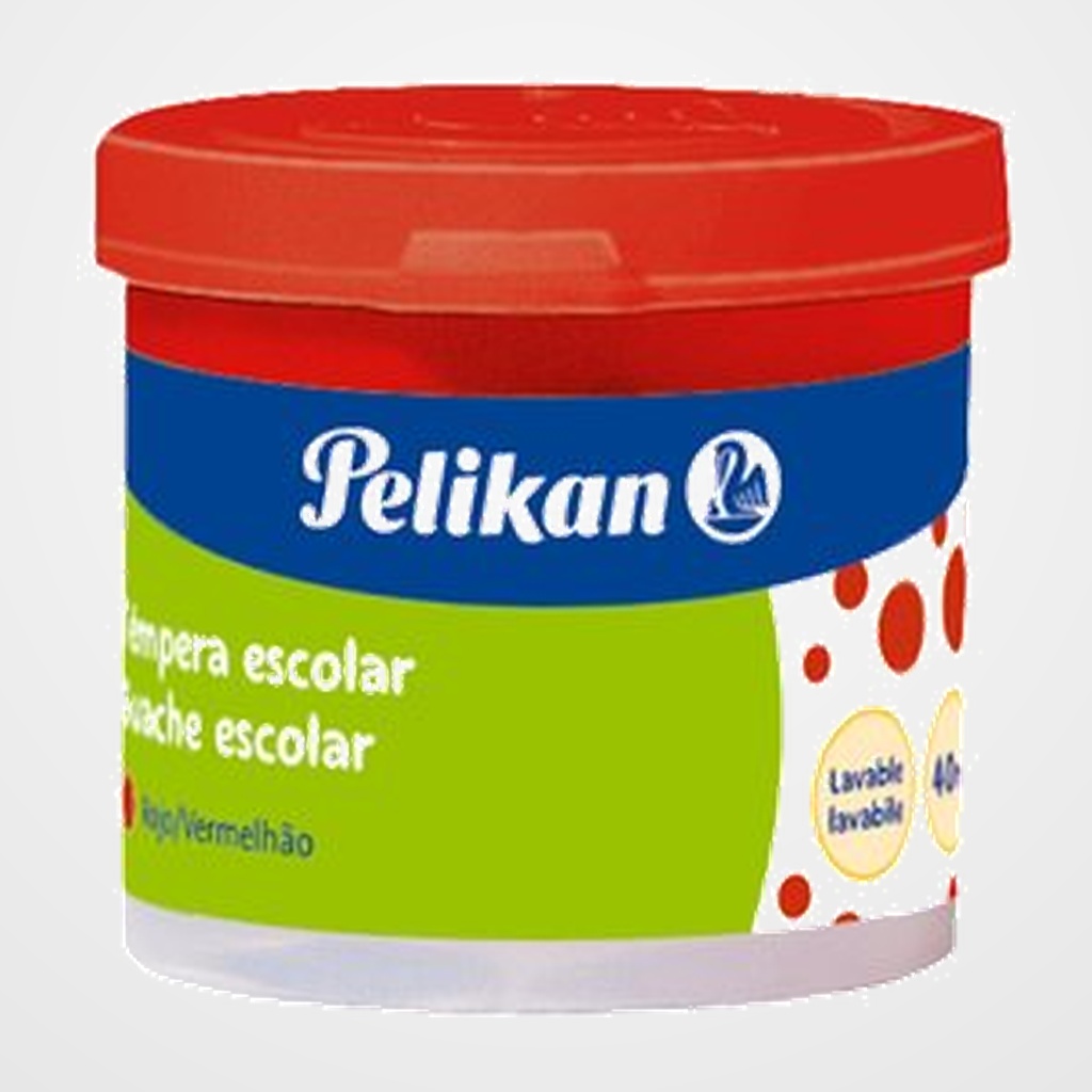 TEMPERA PELIKAN 40 ml (bote) 742/40 BERMELLON Nº58 (24005081)