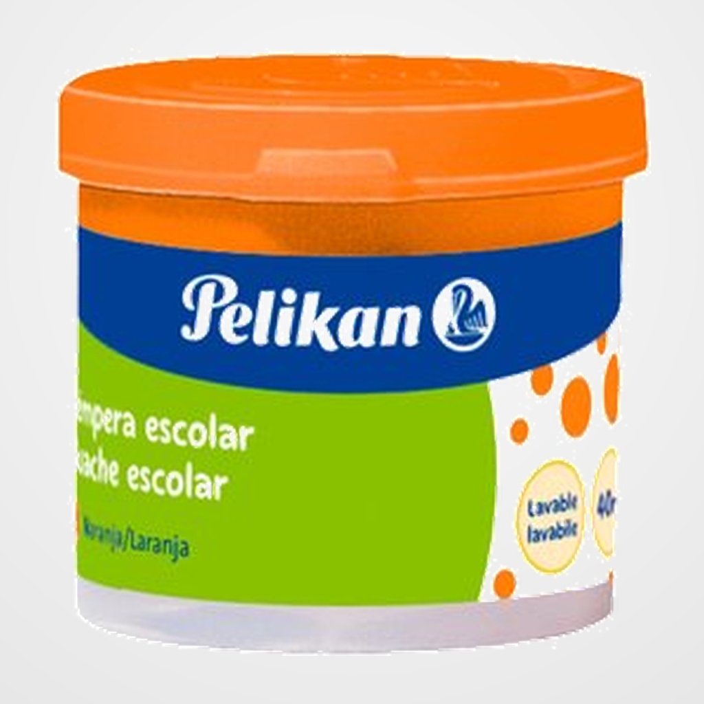 TEMPERA PELIKAN 40 ml (bote) 742/40 NARANJA Nº59B (24005104)
