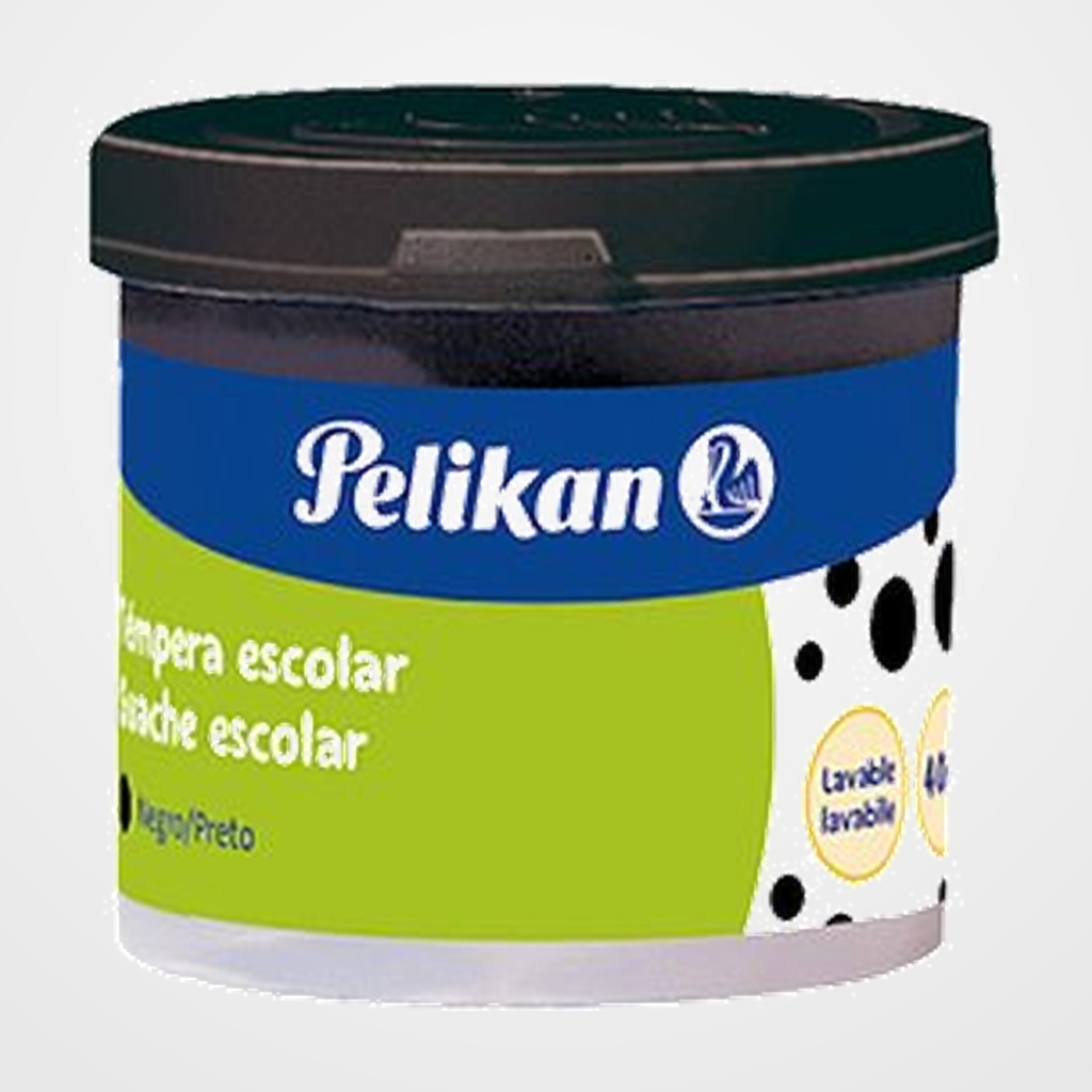 TEMPERA PELIKAN 40 ml (bote) 742/40 NEGRO Nº11 (24005050)