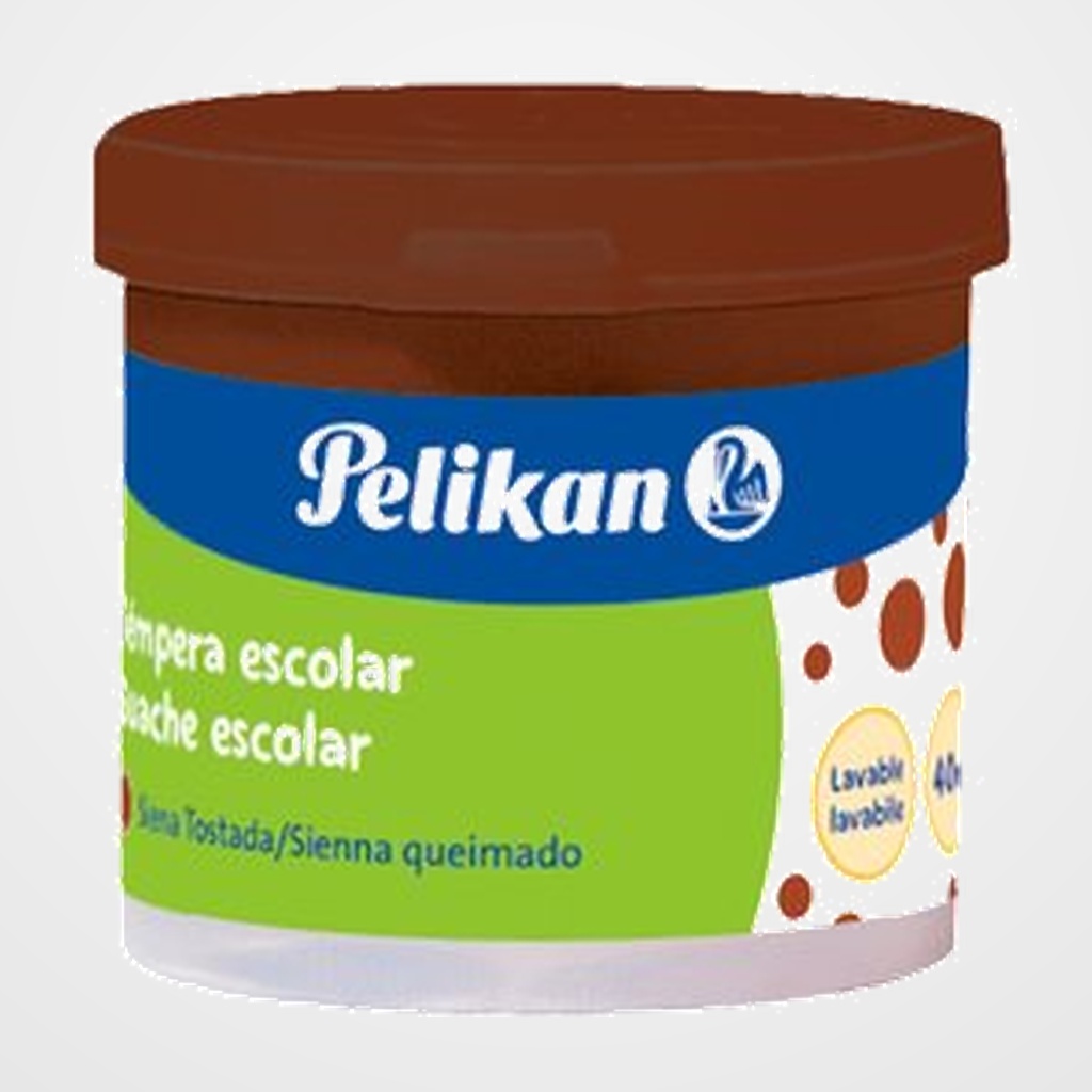 TEMPERA PELIKAN 40 ml (bote) 742/40 SIENA TOSTADA Nº190 (24005173)