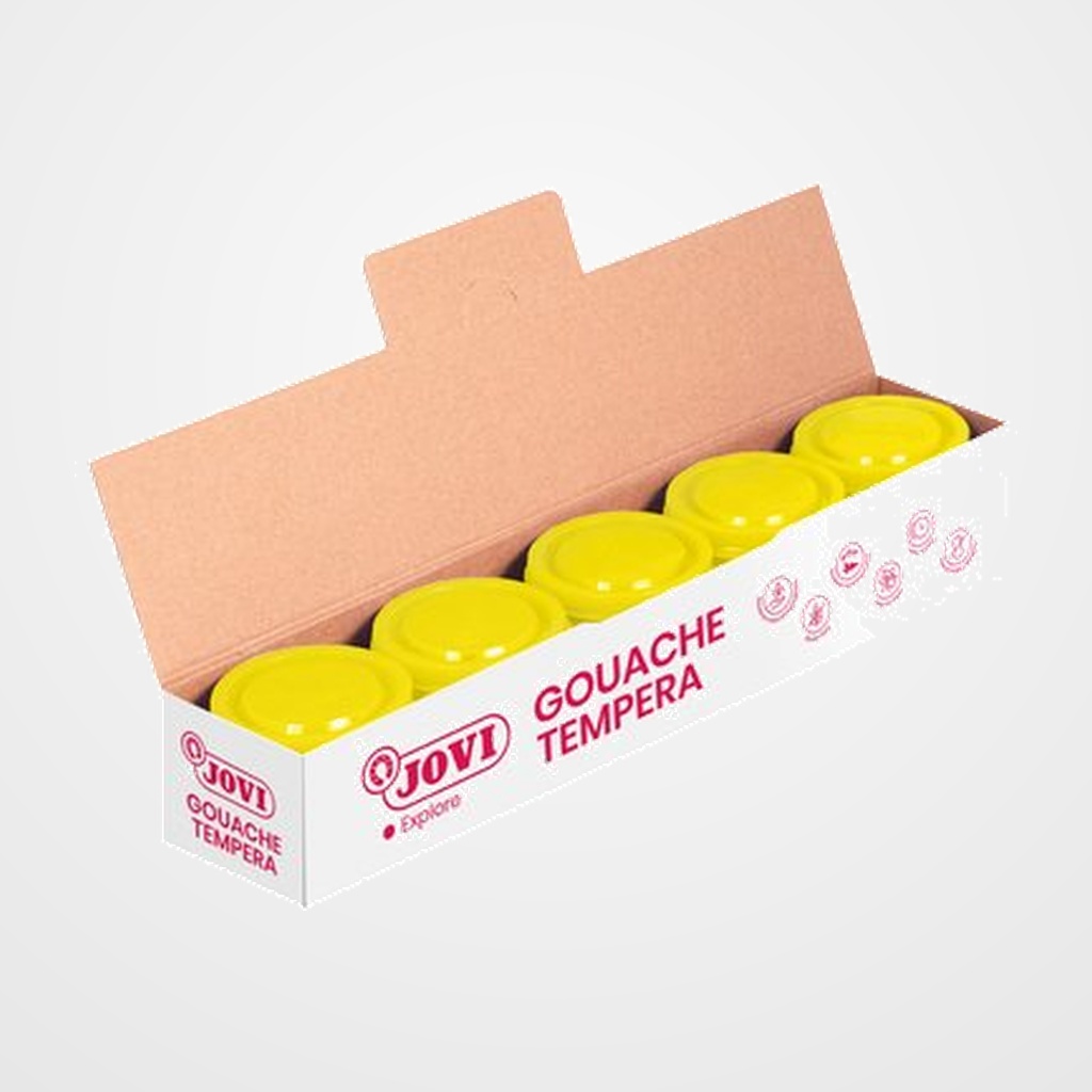 TEMPERA JOVI  35 ml (bote)  AMARILLO LIMON