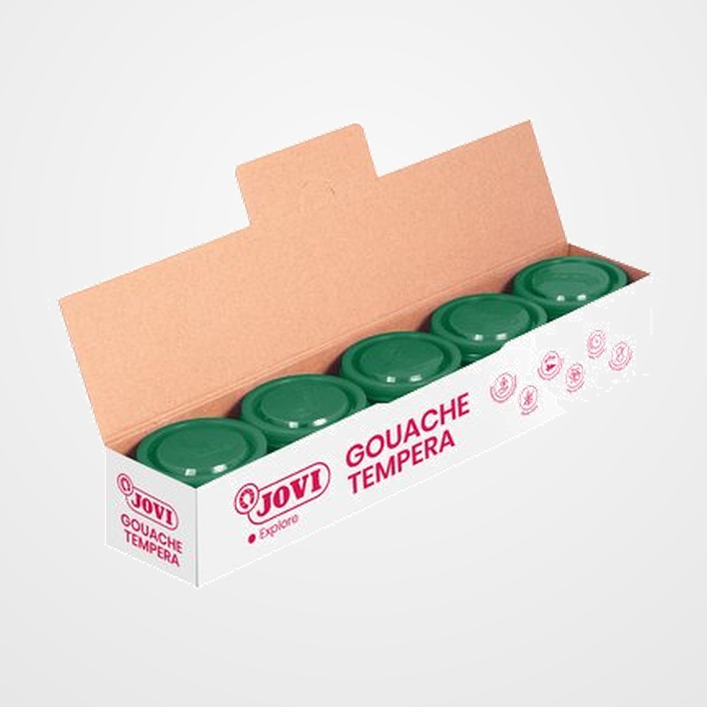 TEMPERA JOVI  35 ml (bote)  VERDE OSCURO