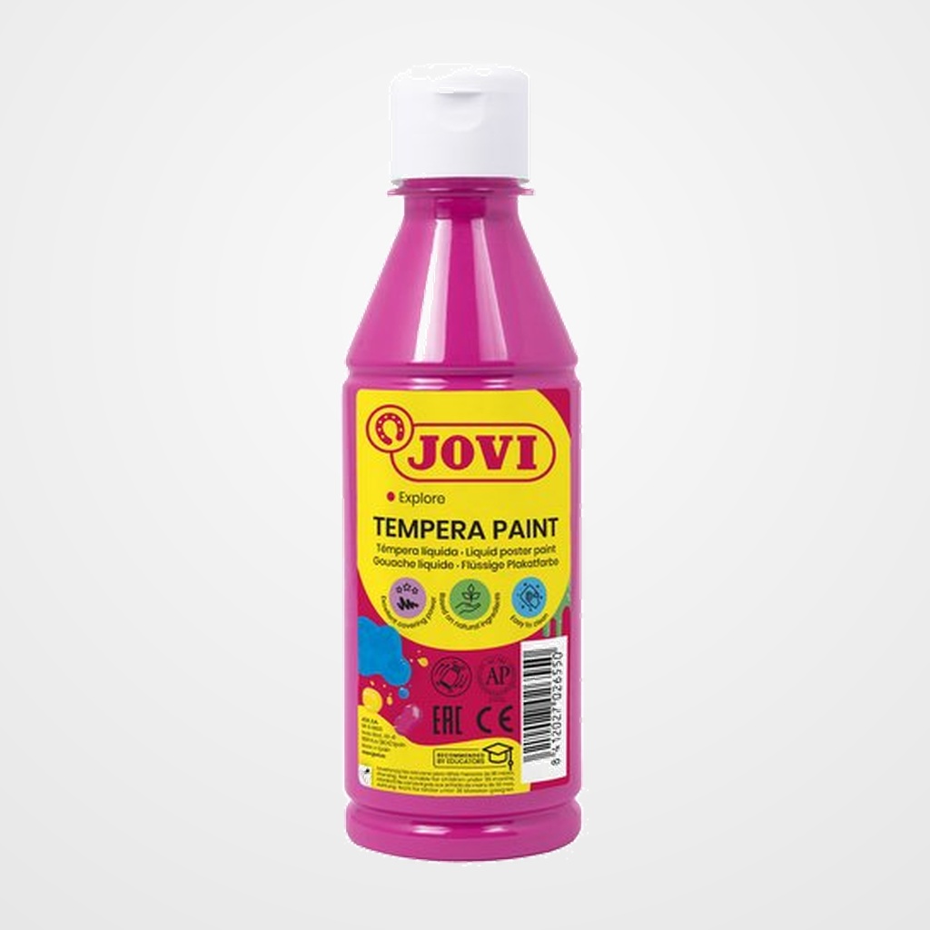 TEMPERA JOVI LIQUIDA  250 ml (botella) MAGENTA